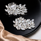 Celestial Wings Crystal Clip (Pair)