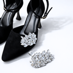 Celestial Wings Crystal Clip (Pair)