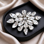 Starburst Crystal Clip (Pair)