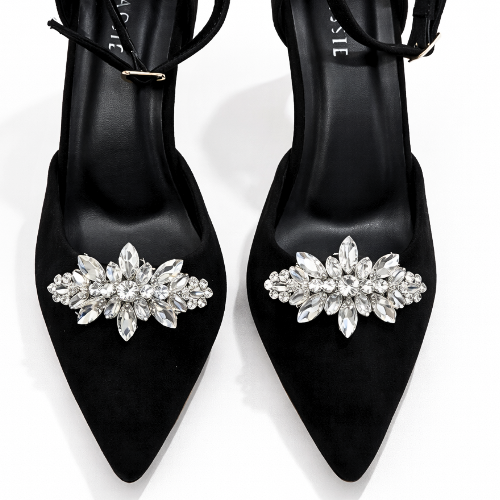 Marquise Bloom Crystal Clip (Pair)