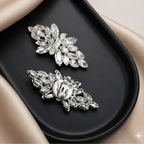Radiance Crown Crystal Clip (Pair)