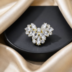 Radiance Heart Crystal Clip (Pair)