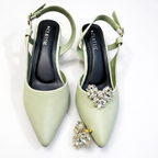 Radiance Heart Crystal Clip (Pair)