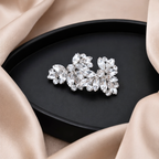 Radiance Heart Crystal Clip (Pair)