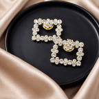 Radiant Frame Crystal Clip (Pair)