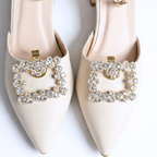 Radiant Frame Crystal Clip (Pair)