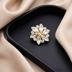 Starlight Bloom Crystal Clip (Pair)