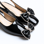 Gloss Bow Clip (Pair)