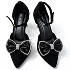 Gloss Bow Clip (Pair)