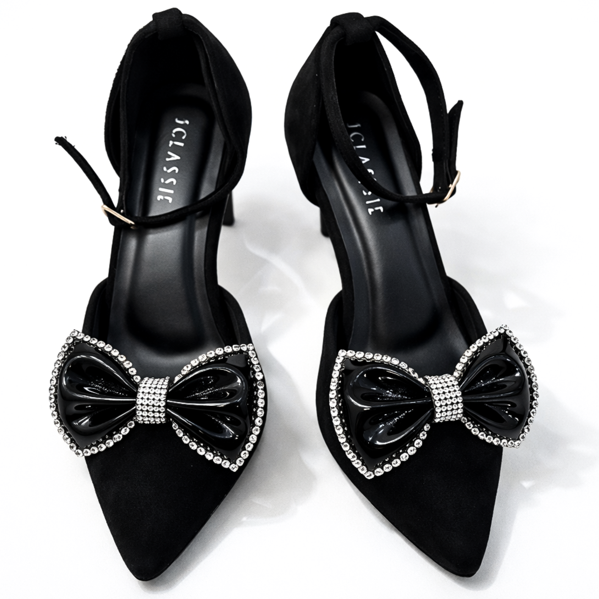 Gloss Bow Clip (Pair)