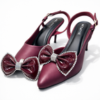 Gloss Bow Clip (Pair)