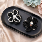 Pearl Bloom Flower Clip (Pair)