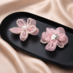 Pearl Bloom Flower Clip (Pair)