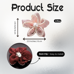 Pearl Bloom Flower Clip (Pair)