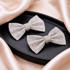 Glitz Knot Bow Clip (Pair)