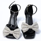 Glitz Knot Bow Clip (Pair)