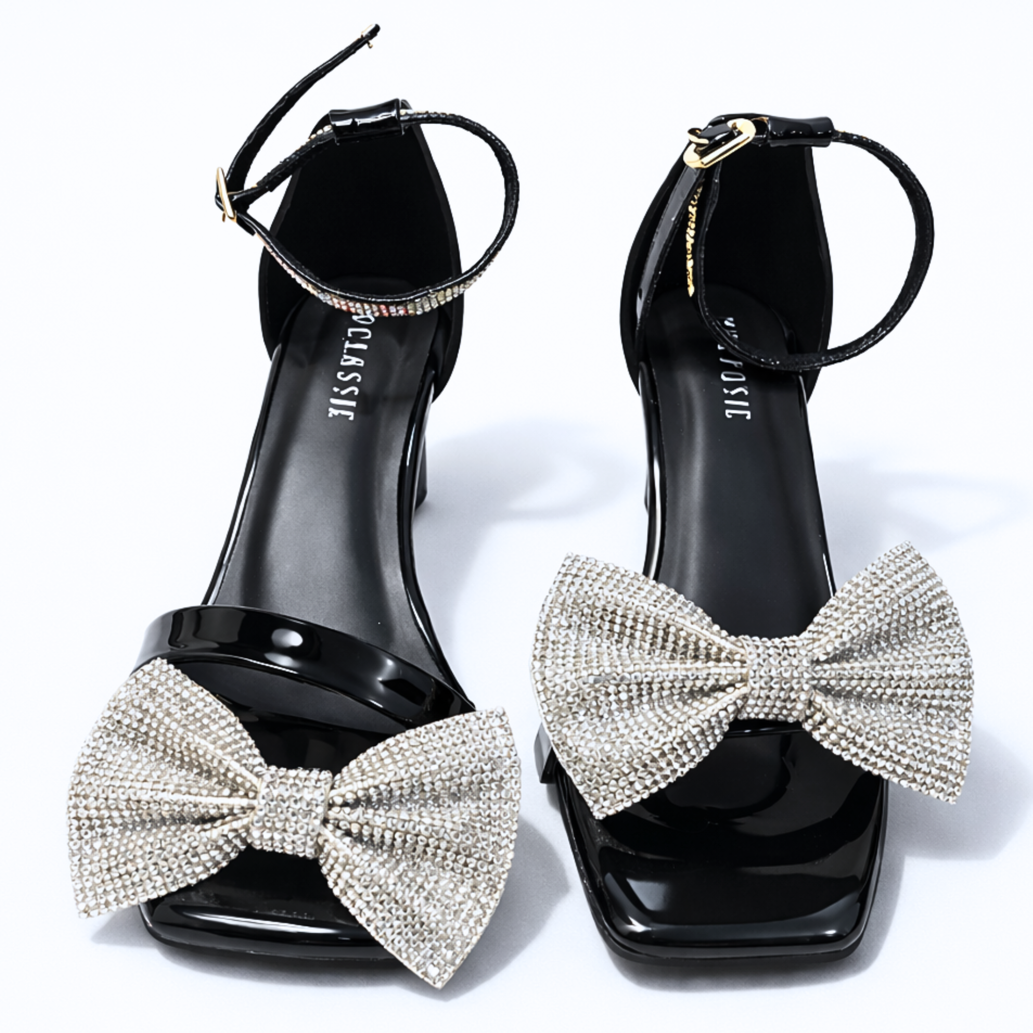 Glitz Knot Bow Clip (Pair)