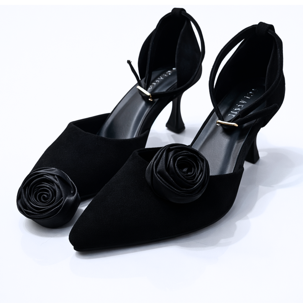 Satin Swirl Clip (Pair)