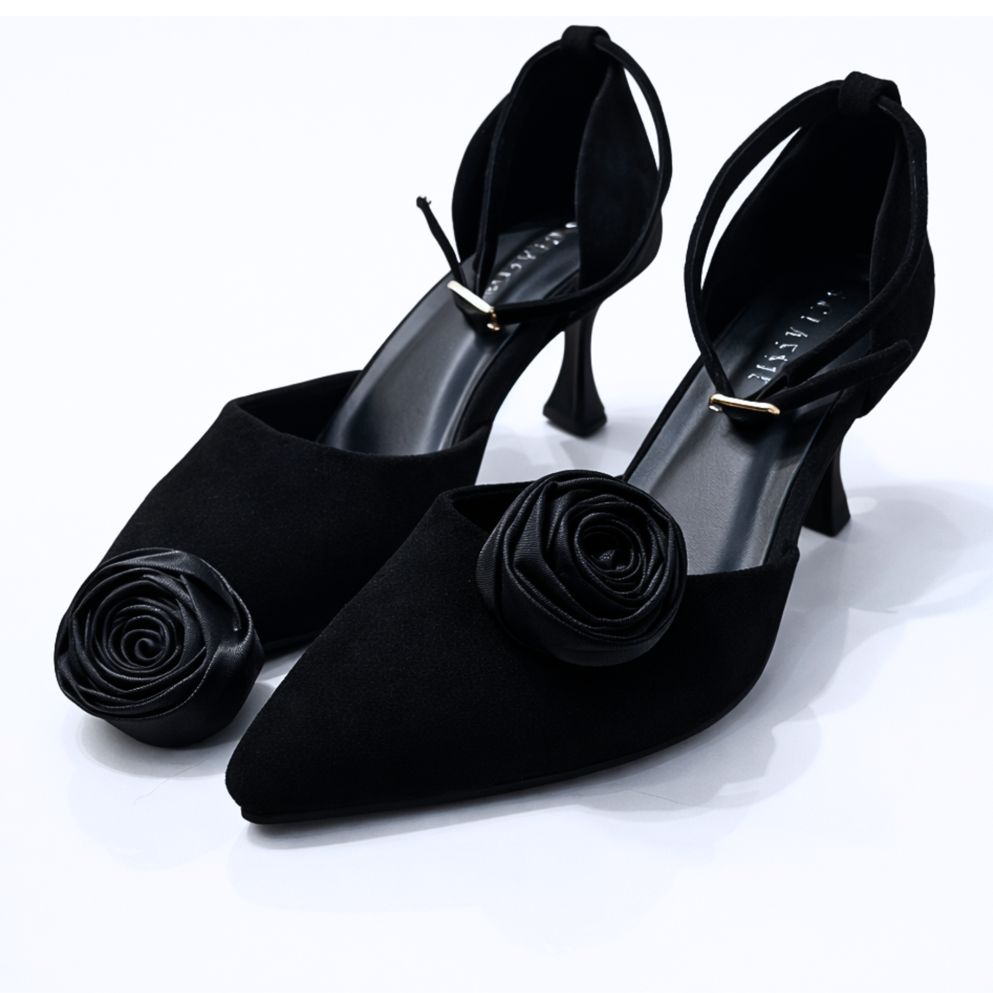 Satin Swirl Clip (Pair)