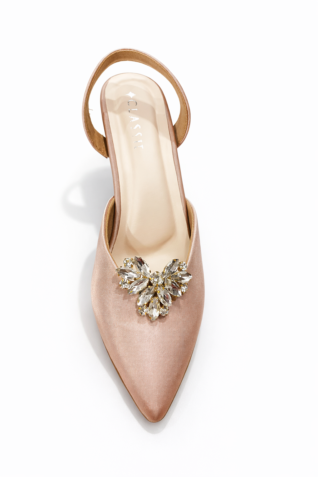 Radiance Heart Crystal Clip (Pair)