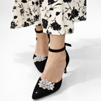 Celestial Wings Crystal Clip (Pair)